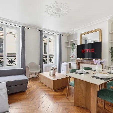 Sophisticated 1br Near Opera And Champs-elysees Appartement *